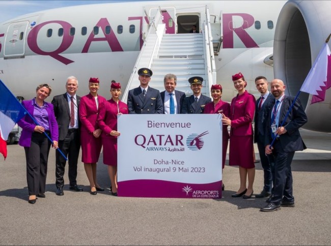 Qatar Airways reprend les vols depuis Nice ✈️