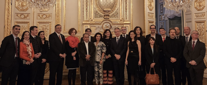 Un moment d’exception à l’Hôtel de la Marine pour célébrer la fin d’année