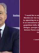 Appointment of Laurent De Camas as President of Qadran, the Franco-Qatari Economic Circle